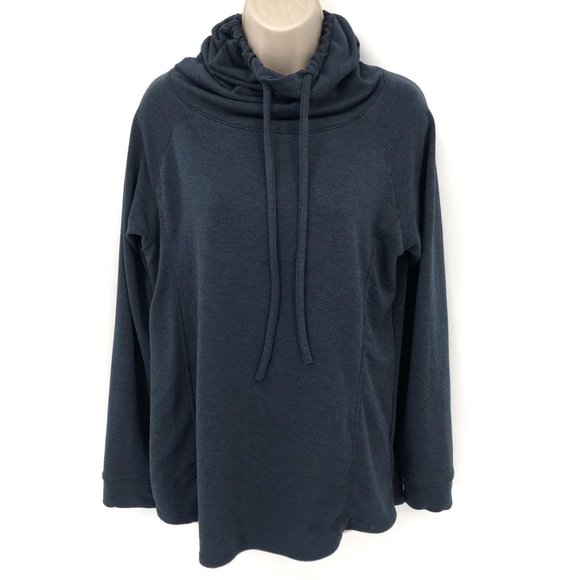 32 Degrees Tops - 32 Degrees Heat Funnel Neck Pull Over Top M
